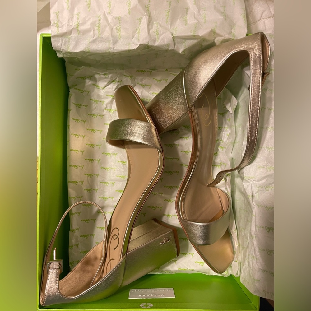Women’s Sam Edelman Gold Heels
